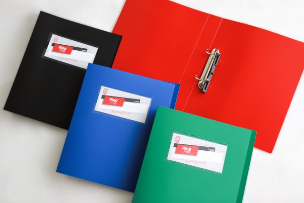 Plastic Spring-Clip-Ring Files